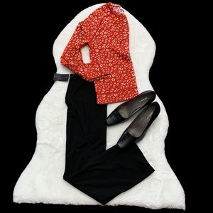 Chi chi Long Black Stretchy Maxi Pencil Skirt NWT